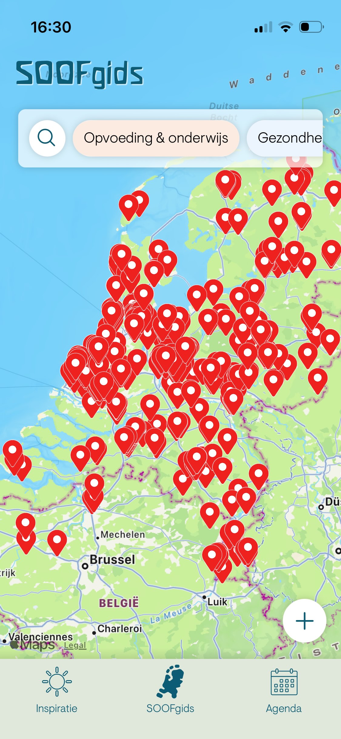 SOOF gids met organisaties en adressen